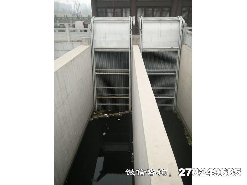 羅田縣水電泵站回轉清污機