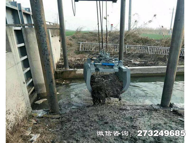 海北液壓格柵抓斗清污機