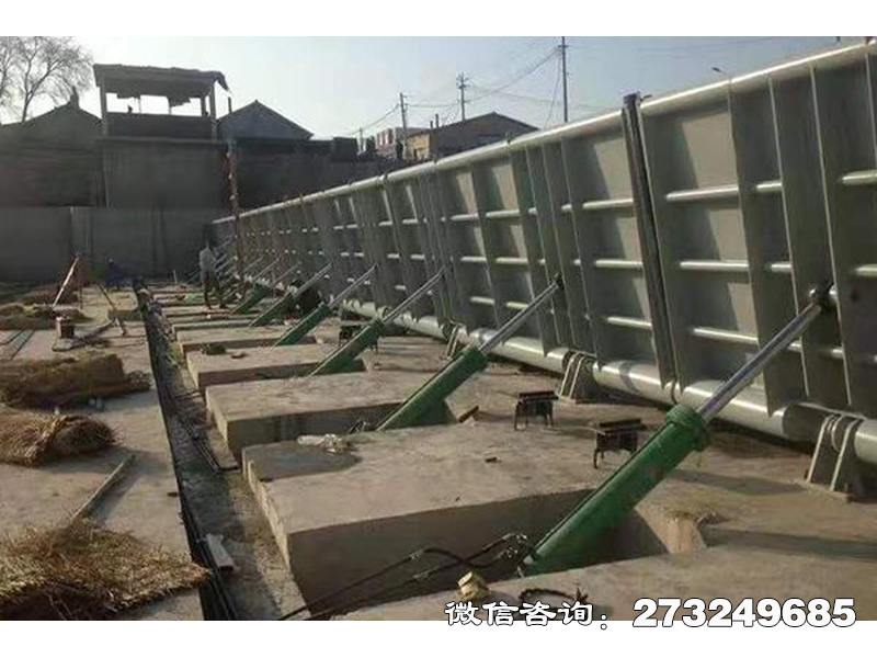 曹妃甸液壓翻板閘門