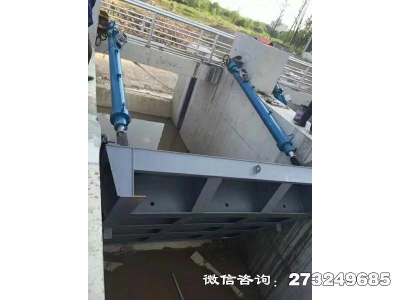 海北水利自控翻板閘門
