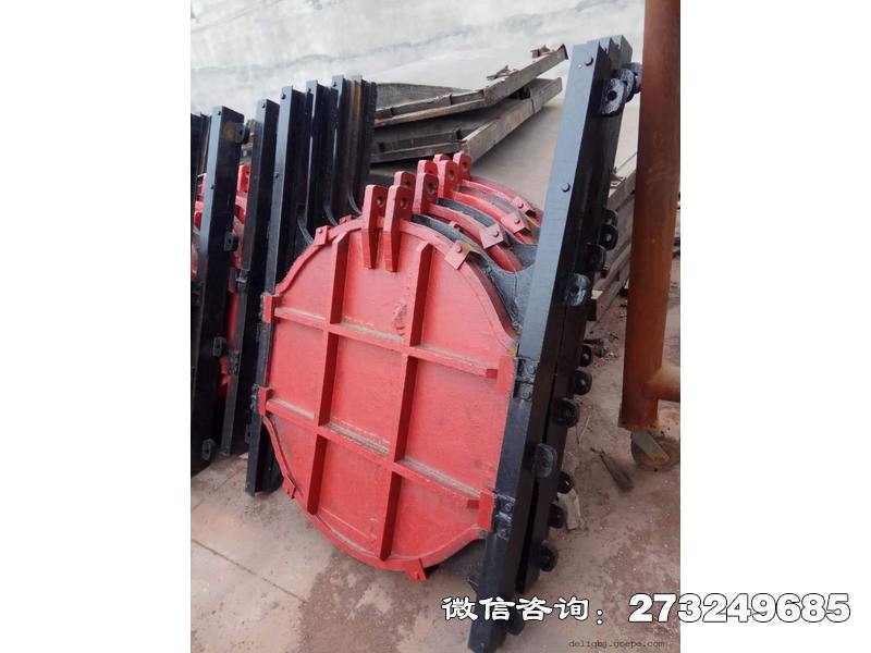 梁山縣排水鑄鐵鑲銅圓閘門